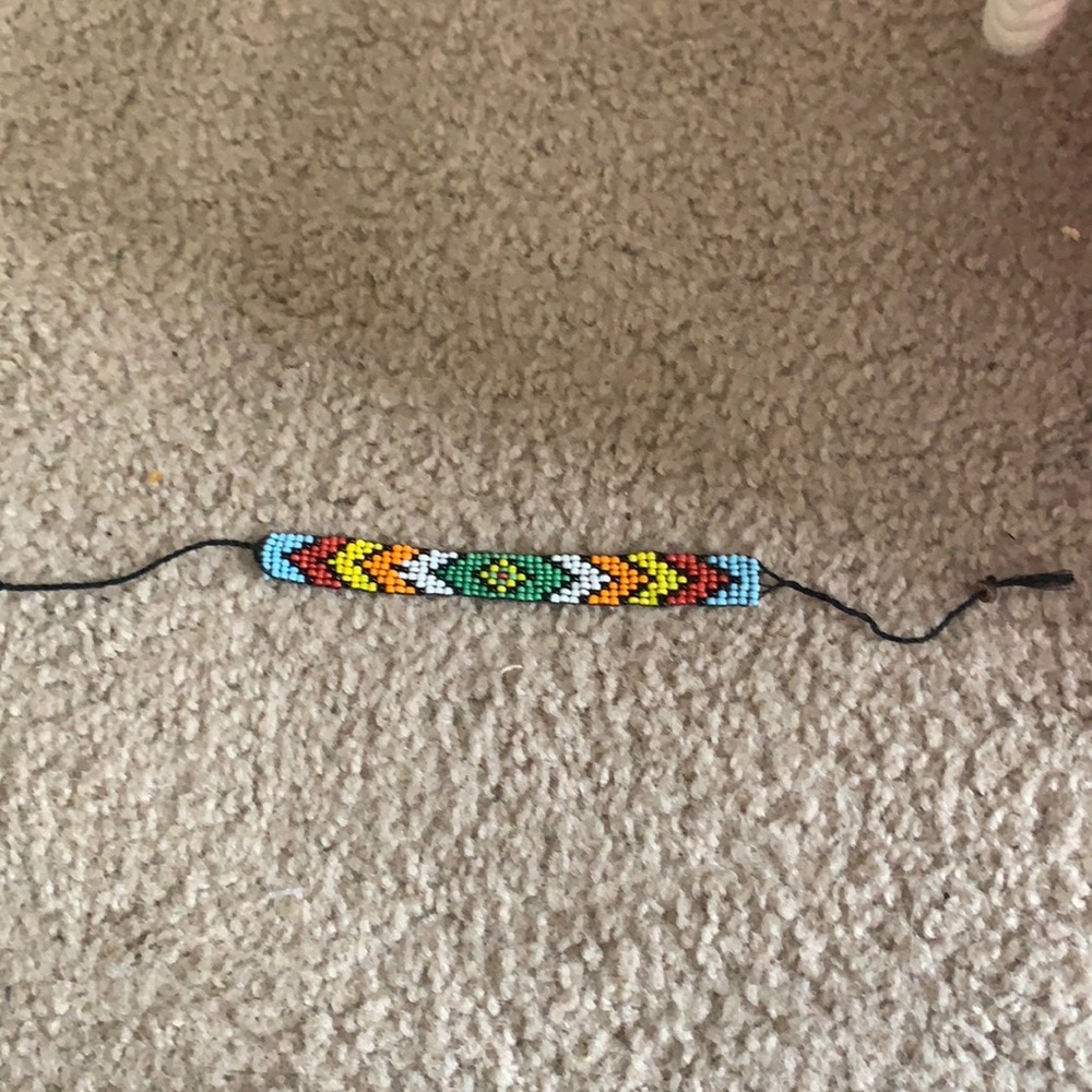 Handmade beaded bracelet